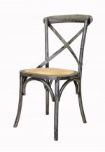 Стул Cross Back Silver MAK interior 5KS26577-5 Серый