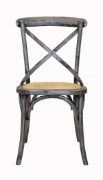 Стул Cross Back Silver MAK interior 5KS26577-5 Серый