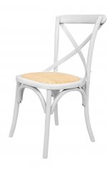 Стул Cross Back White MAK interior 5KS26577-6 Белый