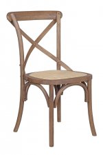 Стул Cross Back Brown MAK interior 5KS26577-7 Коричневый