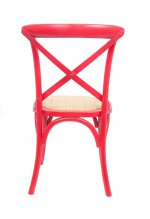 Стул Cross Back Red MAK interior 5KS26577-R Красный