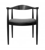 Мягкий стул с подлокотниками Carlo Black MAK interior 5KS26585-BB Черный, серый