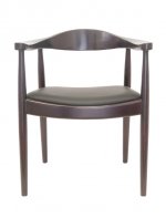 Мягкий стул с подлокотниками Carlo MAK interior 5KS26585-B Коричневый