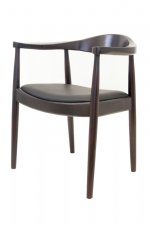 Мягкий стул с подлокотниками Carlo MAK interior 5KS26585-B Коричневый