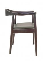 Мягкий стул с подлокотниками Carlo MAK interior 5KS26585-B Коричневый