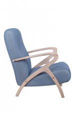 Низкое кресло Fobos blue MAK interior 5KS27611-BL Синий