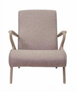 Низкое кресло Fobos MAK interior 5KS27611-G Серо-коричневый