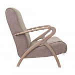 Низкое кресло Fobos MAK interior 5KS27611-G Серо-коричневый