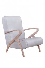 Низкое кресло Fobos light grey MAK interior 5KS27611-LG Серый