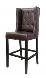 Дизайнерский барный стул Skipton Brown MAK interior 5KS27623-BROWN Коричневый