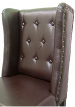 Дизайнерский барный стул Skipton Brown MAK interior 5KS27623-BROWN Коричневый