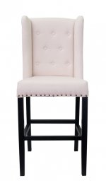 Дизайнерский барный стул Skipton Beige V2 MAK interior 5KS27623-O Бежевый