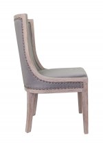 Полукресло Bruno Grey MAK interior 5KS27624-G Cерый