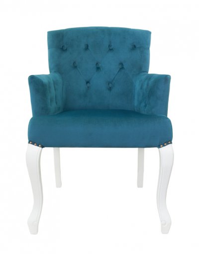Классическое кресло Deron Blue and White MAK interior 5KS27625-BW Голубой,белый Классическое кресло Deron Blue and White MAK interior 5KS27625-BW Голубой,белый