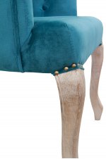 Классическое кресло Deron Blue V2 MAK interior 5KS27625-B Голубой