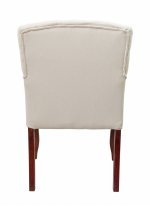 Классическое кресло Deron Beige Classic MAK interior 5KS27625-OR Бежевый, красный