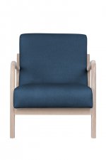 Кресло дизайнерское Cody B-midnight MAK interior 5KS27634-BBL Синий