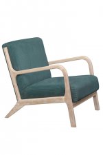 Кресло дизайнерское Cody Forest MAK interior 5KS27634-CGR Зеленый