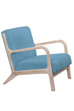 Кресло дизайнерское Cody N-blue MAK interior 5KS27634-NBL Голубой