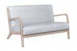 Дизайнерский двухместный диван Cody B-linen MAK interior 5KS27634D-BG Серый
