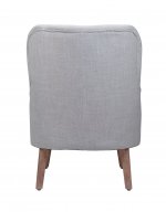 Классическое кресло Erwin Gray MAK interior 5KS29036-01G Серый