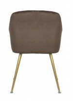 Стул Aqua Steel Brown MAK interior 5KS29653-28 Темно-коричневый