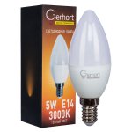 Экономсвет 5W GERHORT C37 LED 3000K E14