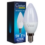 Экономсвет 5W GERHORT C37 LED 4200K E14