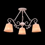 Люстра Eurosvet 60000/3 белый с золотом