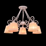 Люстра Eurosvet 60000/5 белый с золотом