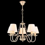 Светильник Eurosvet 60026/5 бежевый с золотом