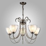 Люстра Eurosvet 60047/5 античная бронза