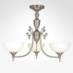 Люстра Eurosvet 60053/3 античная бронза