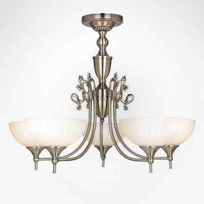 Люстра потолочная Eurosvet 60053/5 античная бронза