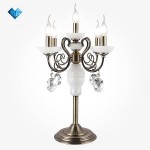 Светильник настольный Eurosvet 60055/5 античная бронза