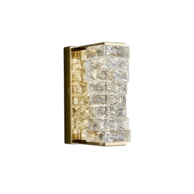 Настенный светильник 6005W/S gold/clear