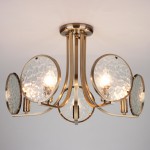 Люстра Eurosvet 60073/5 античная бронза