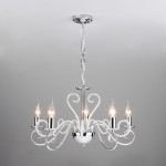 Люстра хрустальная подвесная Eurosvet 60090/5 хром