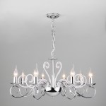 Люстра подвесная Eurosvet 60090/8 хром