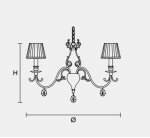 Подвесной светильник Masiero CLASSICA 6010 S5