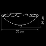 Плафон стекло Lightstar Murano 550мм (601050)