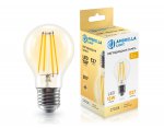 Лампа светодиодная Лон A60 15W 2700K Ambrella 601513 Filament LED A60 15W E27 2700K 220-240V