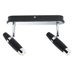 Paulmann 60159 SL Channel LED Balken 2x10W Sz/Chr