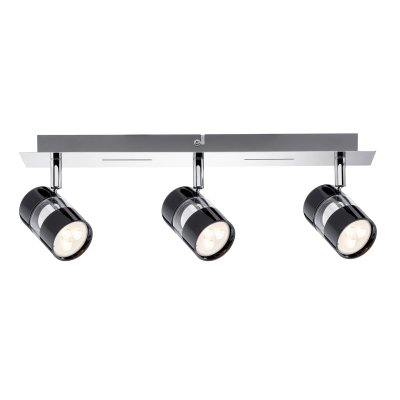 Paulmann 60188 SL Nevo LED Balken 3x3,5W GU10 Sz/Chr Paulmann 60188 SL Nevo LED Balken 3x3,5W GU10 Sz/Chr