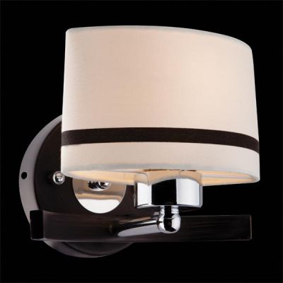 Светильник бра Eurosvet 6027/1 хром-венге Светильник бра Eurosvet 6027/1 хром-венге