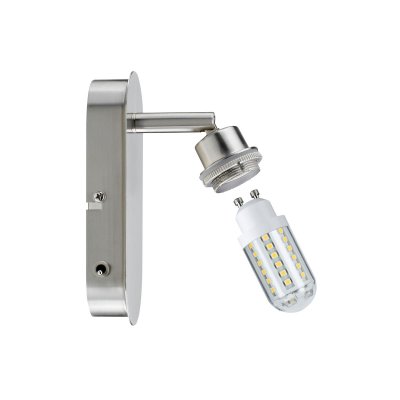 Paulmann 60310 SL Deco LED Balken 1x3W GZ10 Eis-g