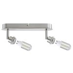 Paulmann 60311 SL Deco LED Balken 2x3W GZ10 Eis-g