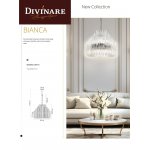 Люстра подвесная Divinare 6043/02 LM-10 BIANCA
