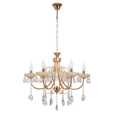 Светильник ЭкономСвет 6047/6FGD+BEG WT