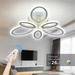 Светильник потолочный Rivoli Kora 6048-106 светодиодный с пультом 96 Вт 3000К-6000К LED модерн